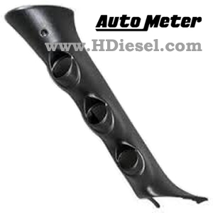 2007.5-2012 GM Silverado / Sierra Truck Replacement Pillar 3 Gauge Holder no Speaker