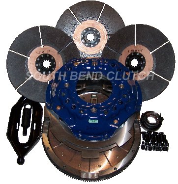2005-2013 Dodge Cummins 900+ HP Competition South Bend Triple Disc Clutch Kit