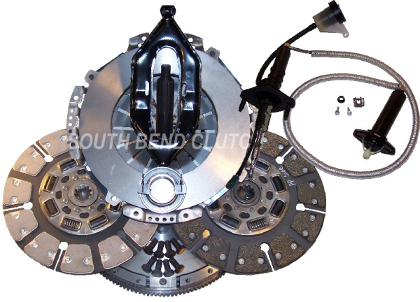 2005-2013 Dodge Cummins 550-750 HP / 1400 Torque Street Dual Disk Clutch & Flywheel Kit G56 Transmisssion