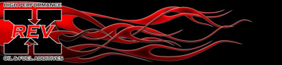 Rev X High Performance oil and fuel additives Rev X Logo